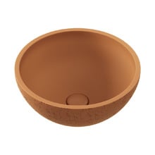 Alba 362mm Round Concrete Above Counter Basin